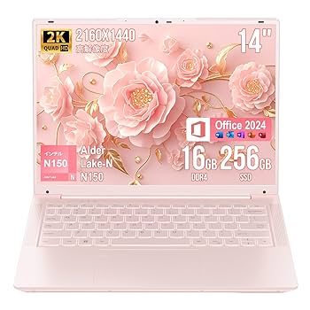 Microsoft - Windows ノートPC 8GB 128GB MS Office 2024付 Amazon.co.jp: BINTEC ノートパソコン薄型軽量MS Office 2024